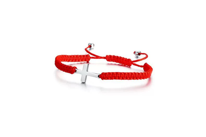 INS Pair of Black Engraving Is Possible Woven Bracelets