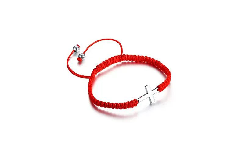 INS Pair of Black Engraving Is Possible Woven Bracelets