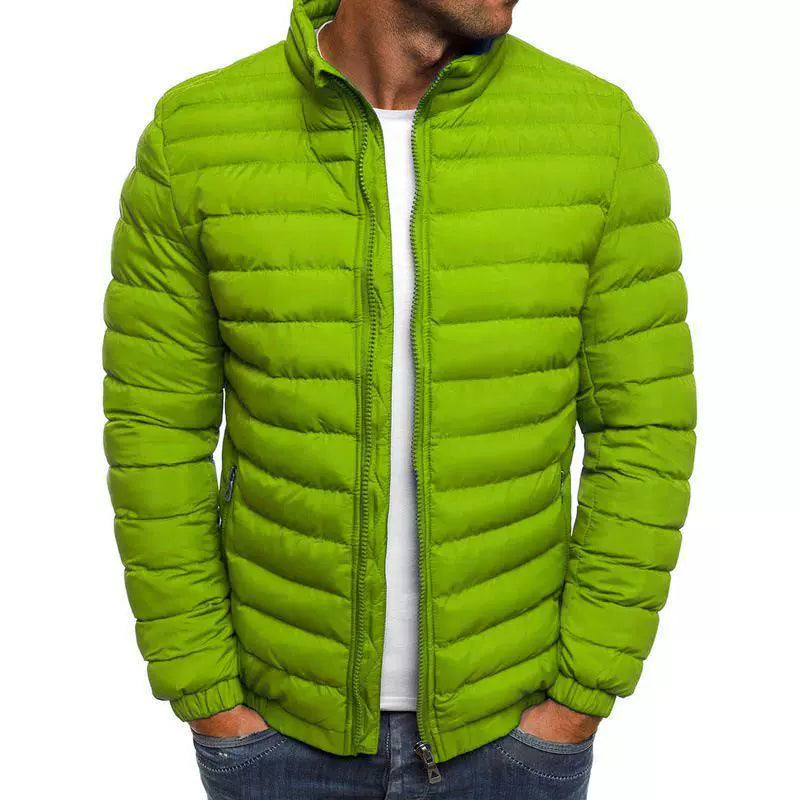 Men's Lightweight Warm Coat Cotton-Padded Jacket Winter