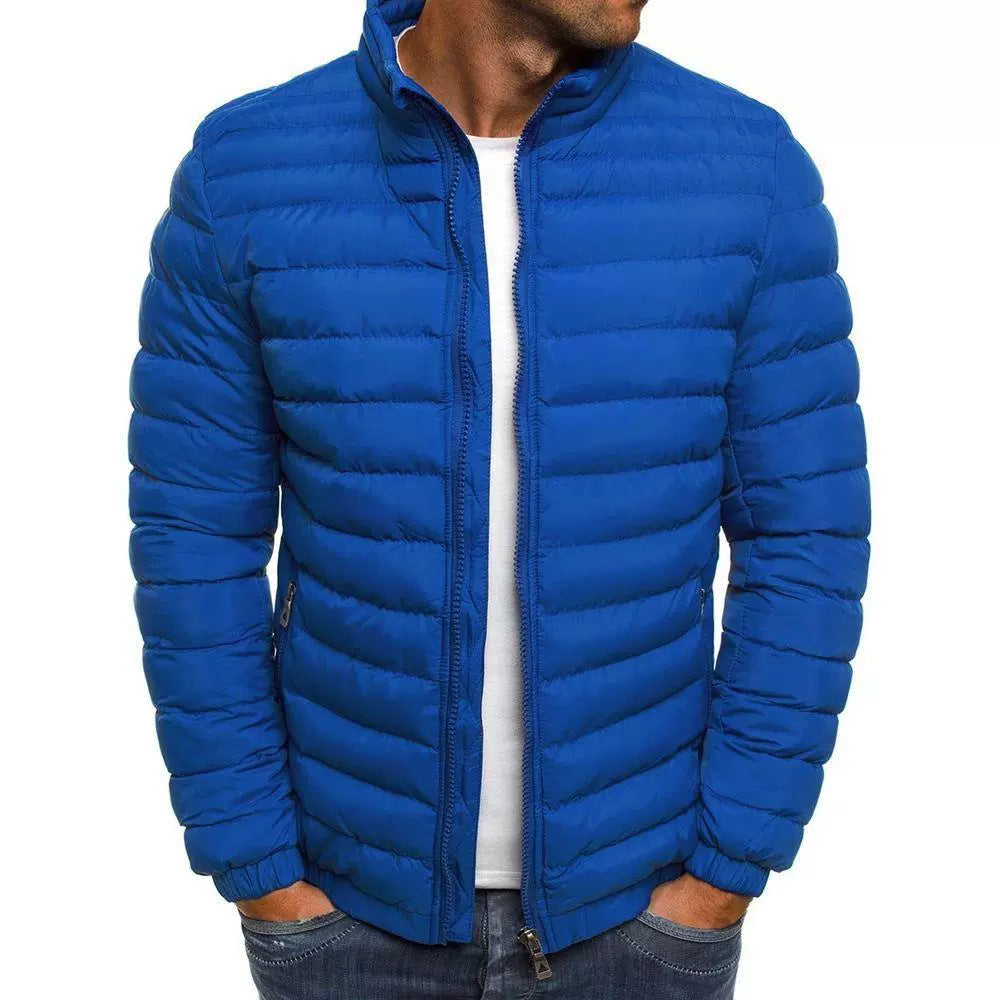 Men's Lightweight Warm Coat Cotton-Padded Jacket Winter