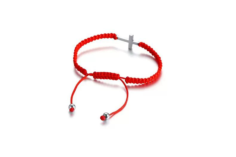INS Pair of Black Engraving Is Possible Woven Bracelets