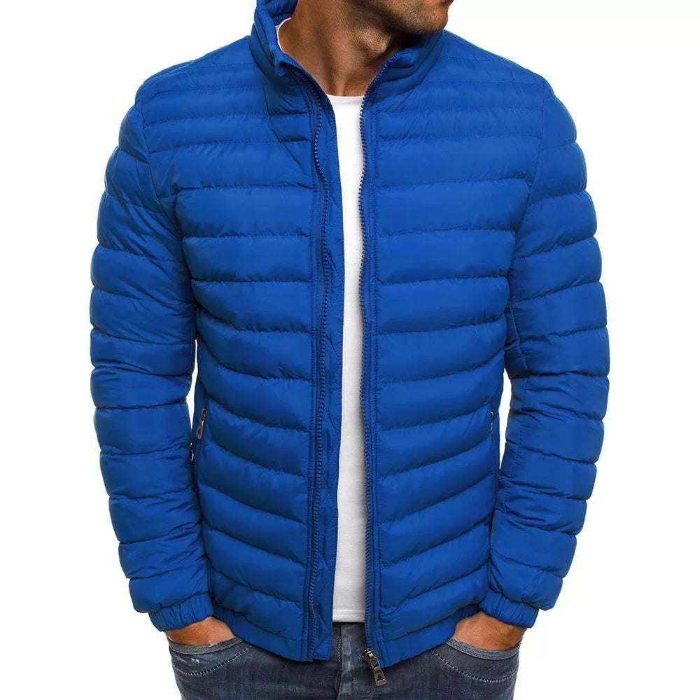 Men's Lightweight Warm Coat Cotton-Padded Jacket Winter