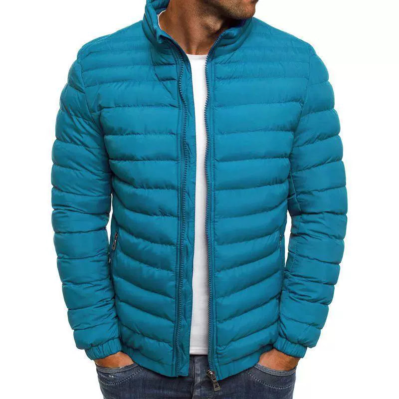 Men's Lightweight Warm Coat Cotton-Padded Jacket Winter