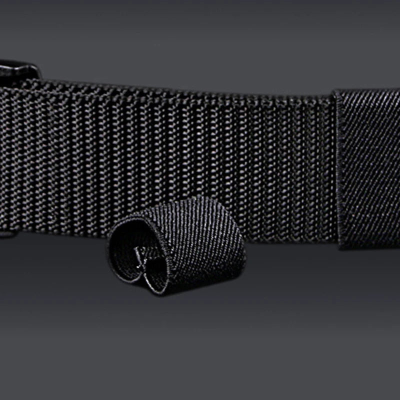 Men's Belt Casual Lightweight Breathable Tactical Outdoor Automatic Buckle Military Training Security Check Male's Canvas Belts