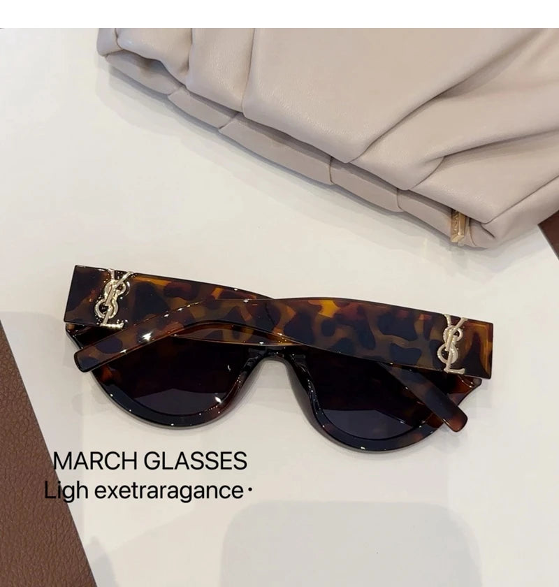 Fashion Women Sunglasses Luxury Retro Sun Glasses Cat Eye Eyewear for Men Gafas De Sol Hombre  Oculos De Sol Masculino 2025