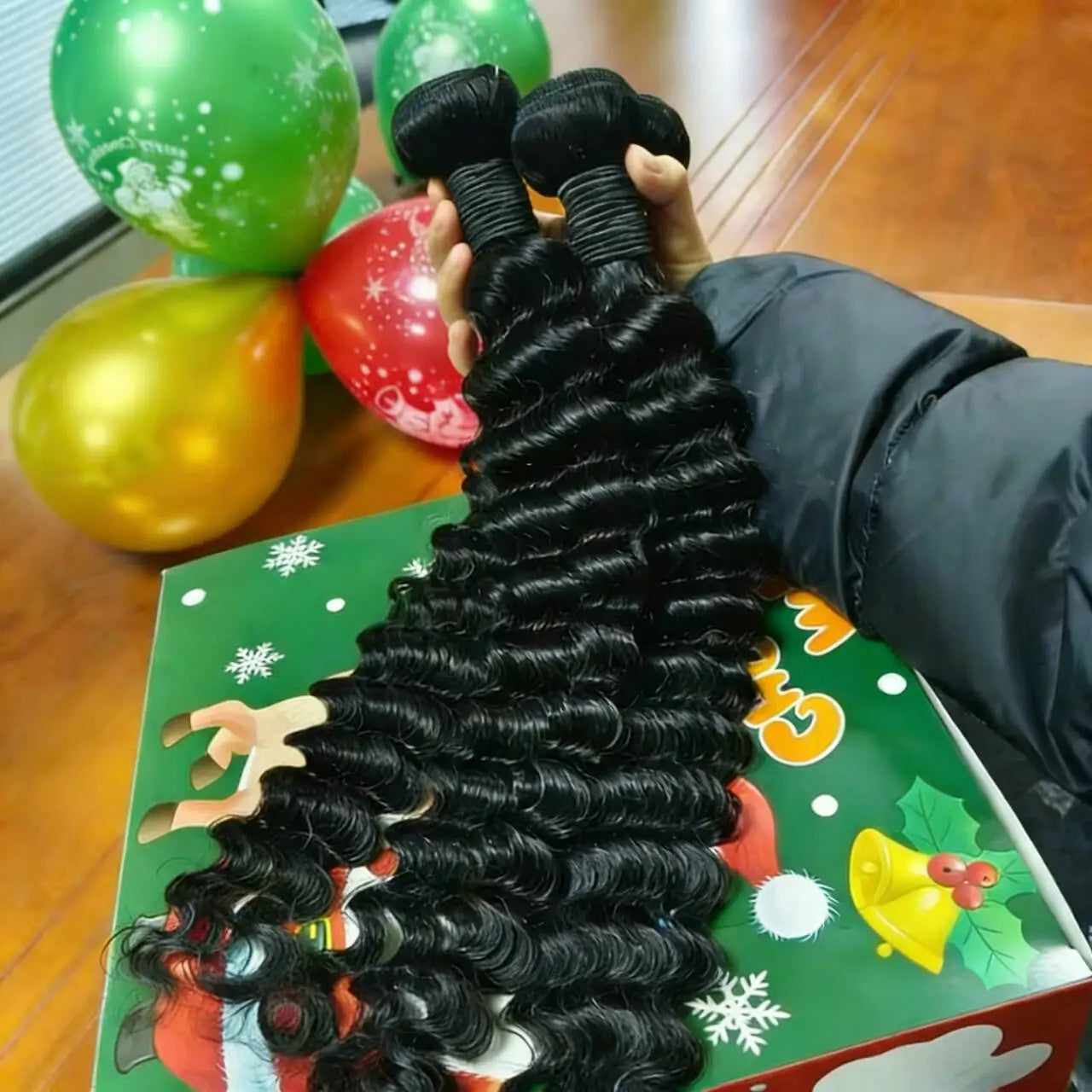 Deep Wave Hair Bundles 20-24 Inch – 12A Human Hair Extensions