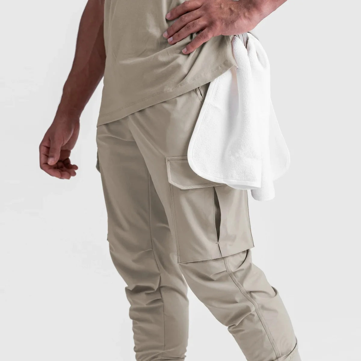 Man Pants Summer Casual Loose Trousers New In Men Clothing Fitness Sport Jogging Tracksuits  Drawstring  Sweatpants  Pants
