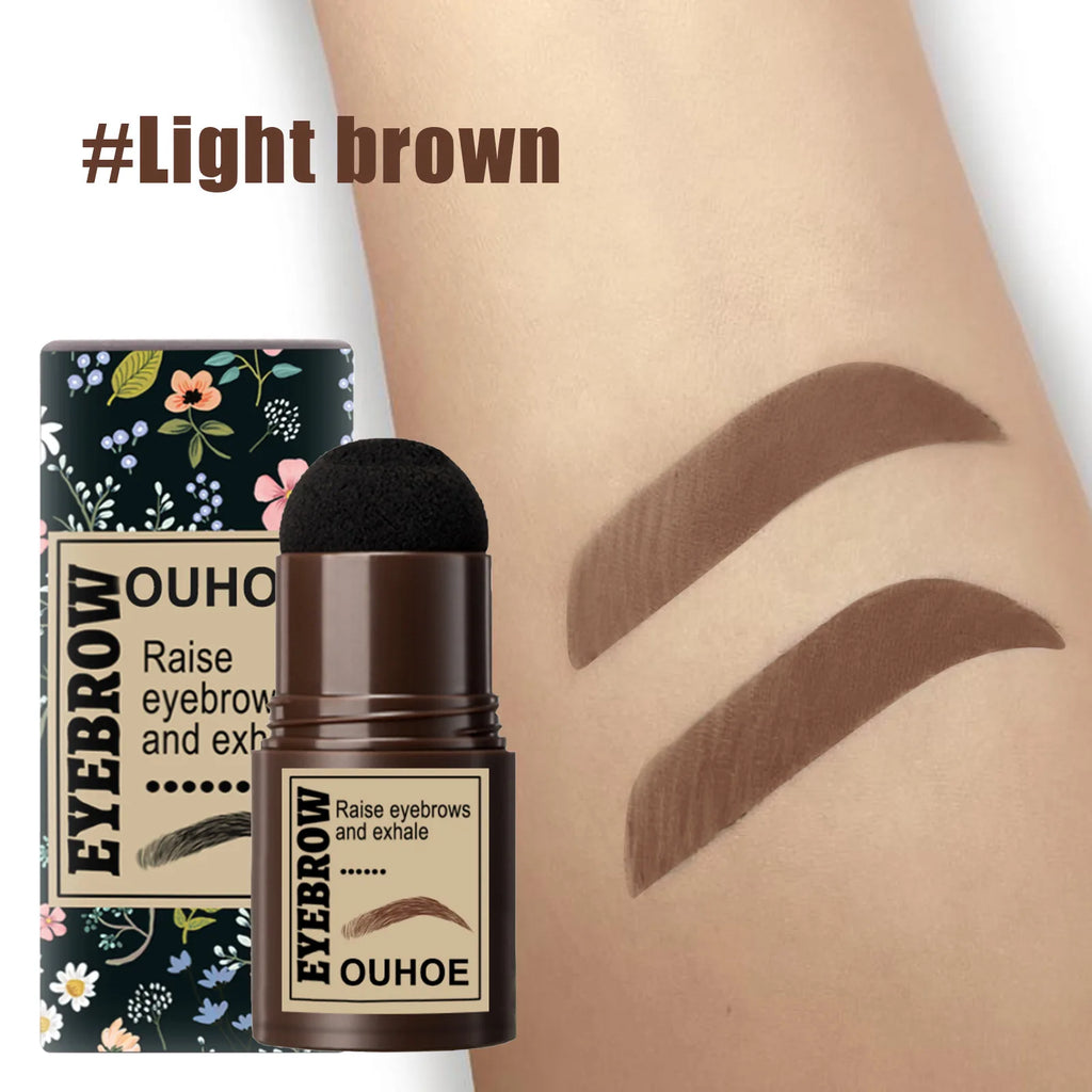 Seal Eyebrow Powder Stick Eyebrow Print Lazy Person Waterproof Sweat Proof No Shedding Makeup Hairline Shadow Powder