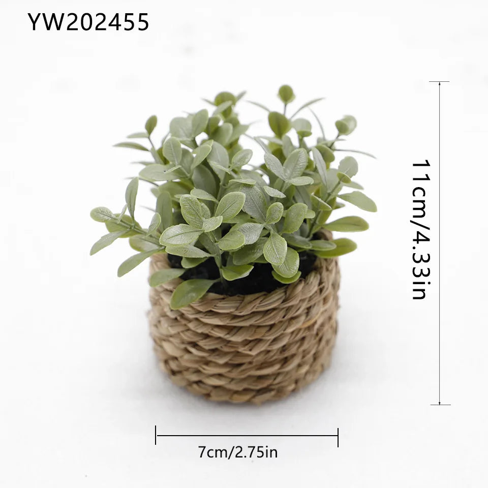 Green Artificial Potted Plant