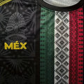 Men'S Mexican Soccer Jersey - Lightweight Breathable Soccer Shirt with Authentic Mexico Design Black & Green Color Block