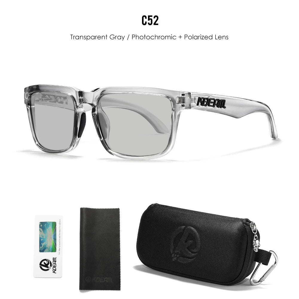 KDEAM Men's Square Sunglasses