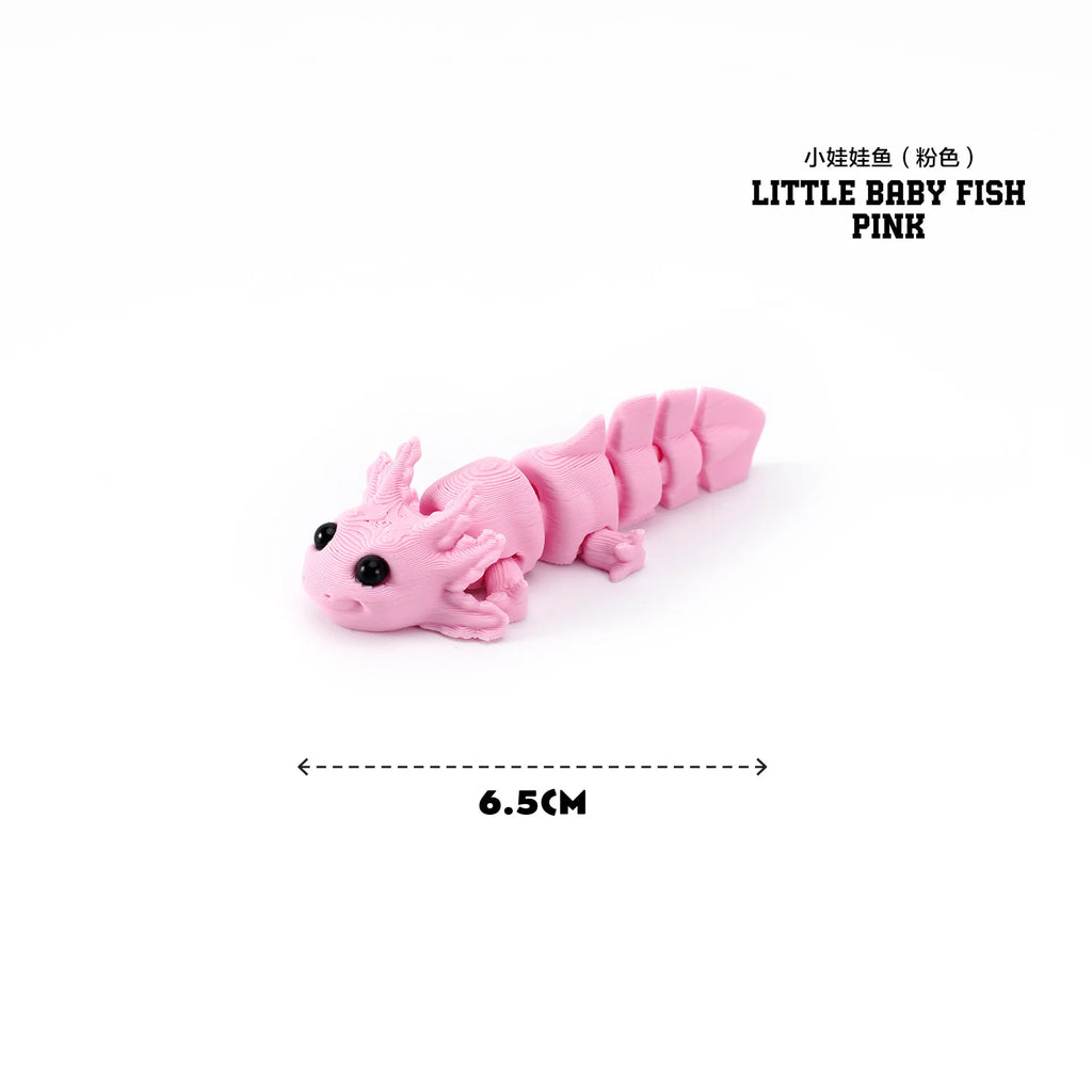 3D Printed Animals Movable Joint Fidget Toy Figurine Simulation Animal Office Desktop Ornament 2026 New Year Gifts Crafts Gift