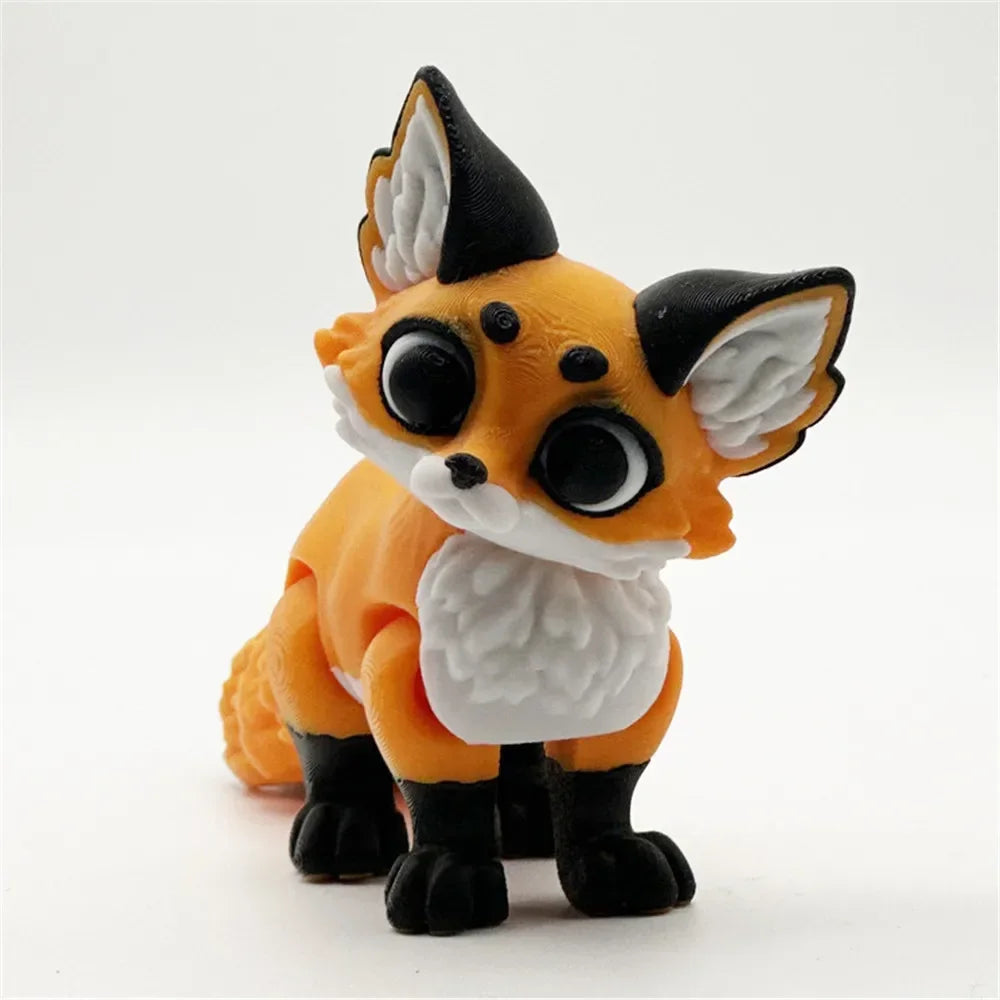 3D Printing Model Toys Many Kinds of Animal Ornaments Multi-joint Movable Room Decoration Children's Gifts Home Accessories