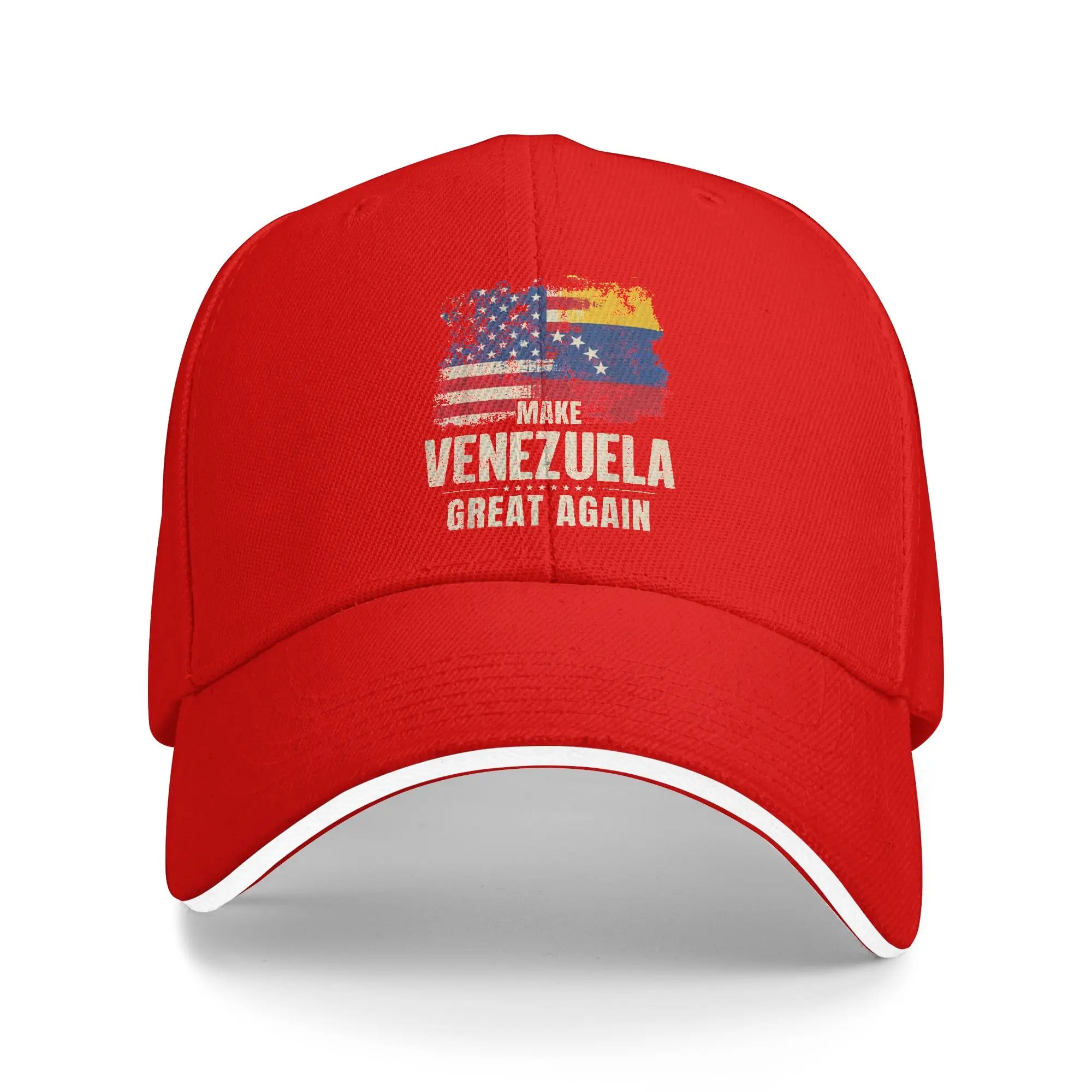 Make Venezuela Great Again Flag Baseball Cap  y2k Cute Female Male Trucker Hat Hot Sale Print Hunting Camping Snapback Cap Gift