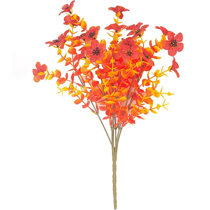 Artificial Flowers Vase Home Room Decor, Fall Decoration