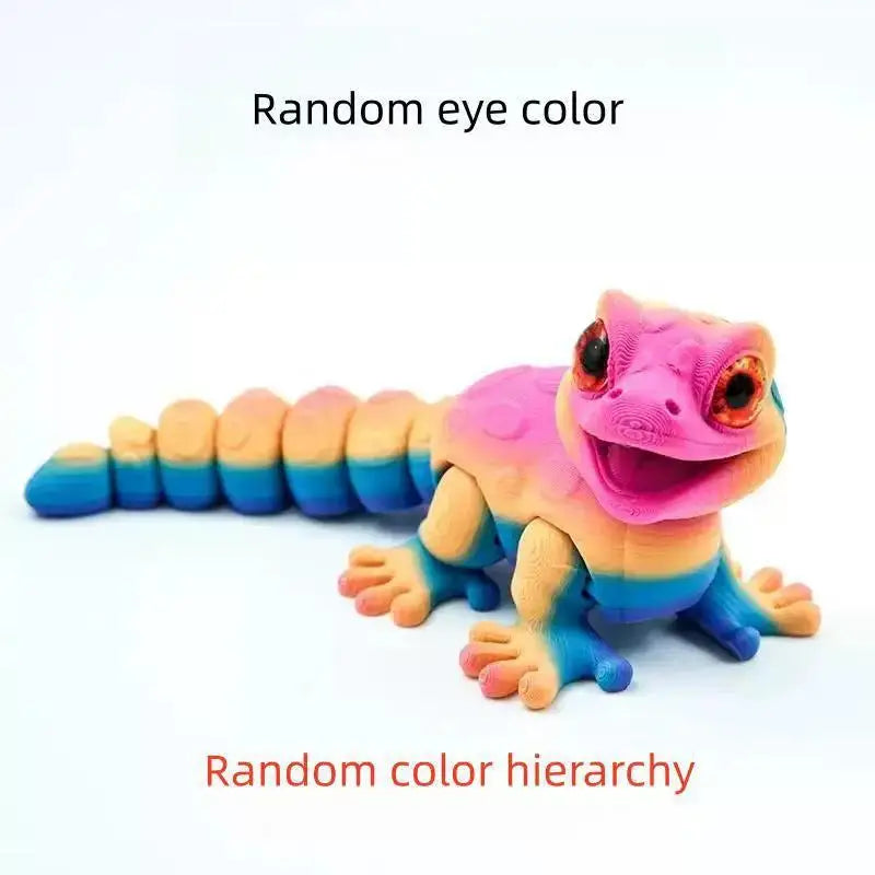 Multi-joint Movable 3D Printed Animals Mini Cute Sensory Toy Funny Home Accessories Kids Gift
