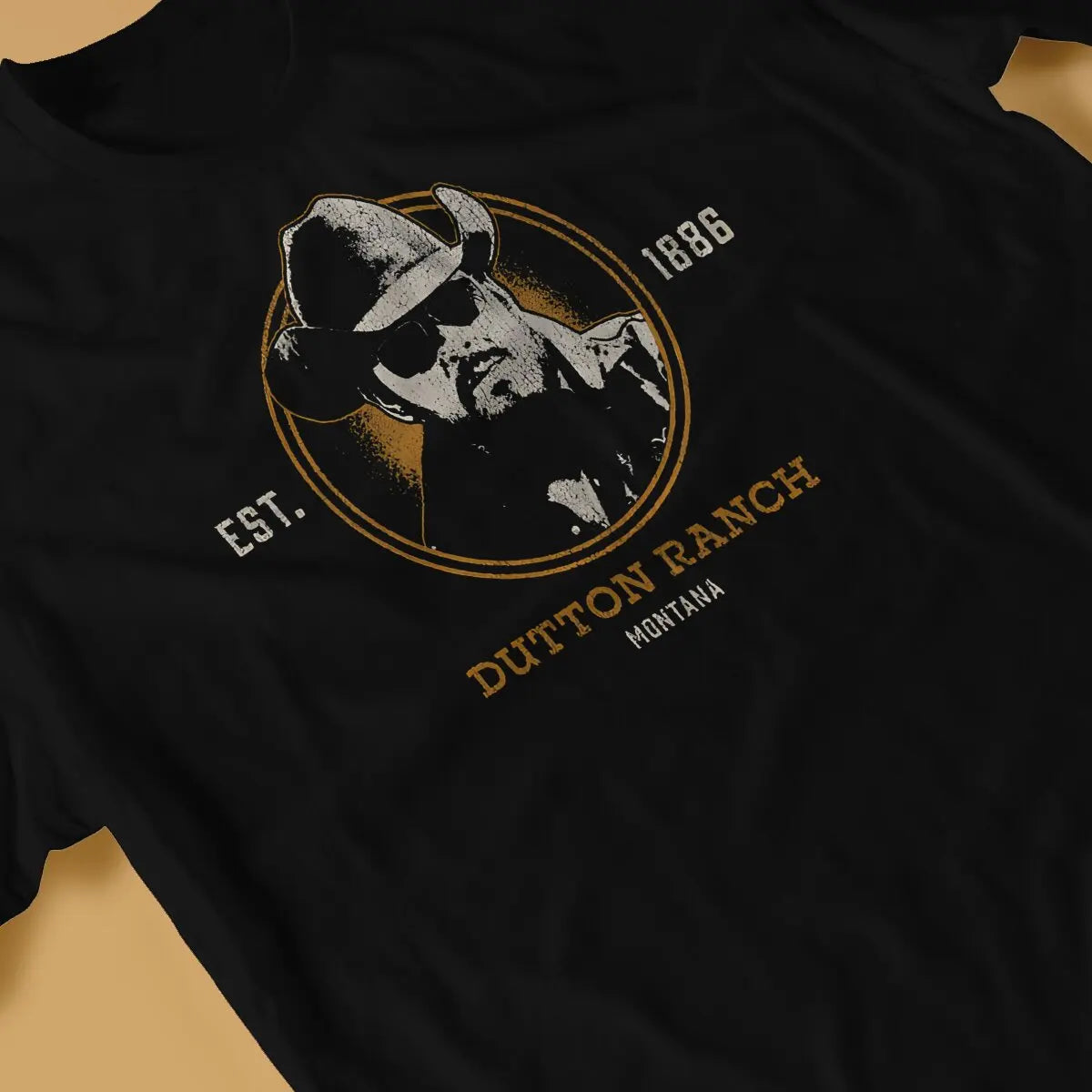 Yellowstone Dutton Ranch Montana Est 1886 Rip Wheeler Casual TShirt Yellowstones Dutton Ranch Creative Tops Casual T Shirt