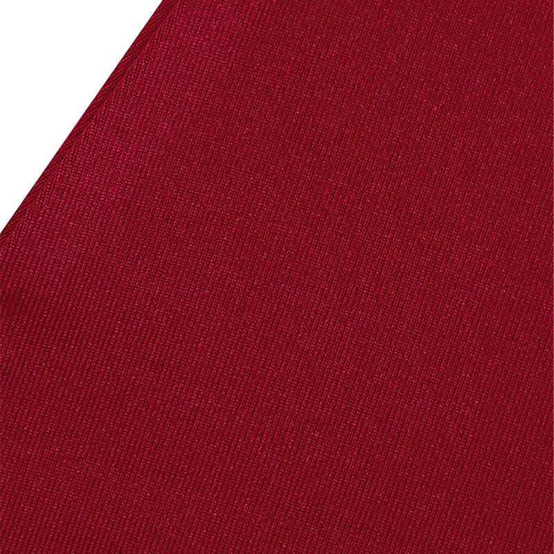 Women's Dresses Autumn New Sexy One-Shoulder Red Dress Streetwear Fashion Casual Slim Elegant Female Club Knitted Dress Clothing