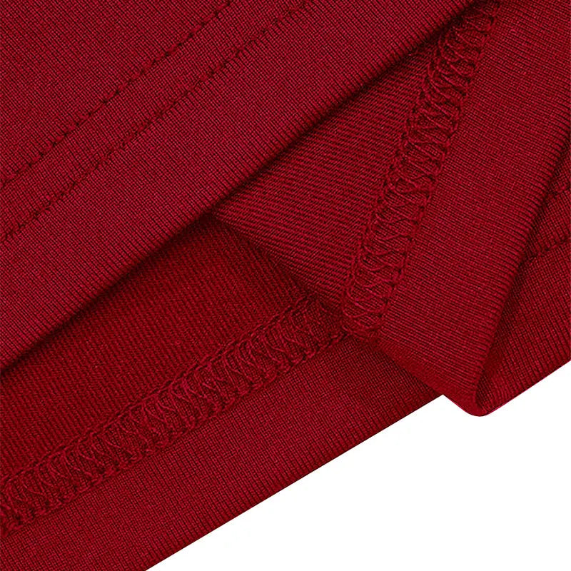 Women's Dresses Autumn New Sexy One-Shoulder Red Dress Streetwear Fashion Casual Slim Elegant Female Club Knitted Dress Clothing