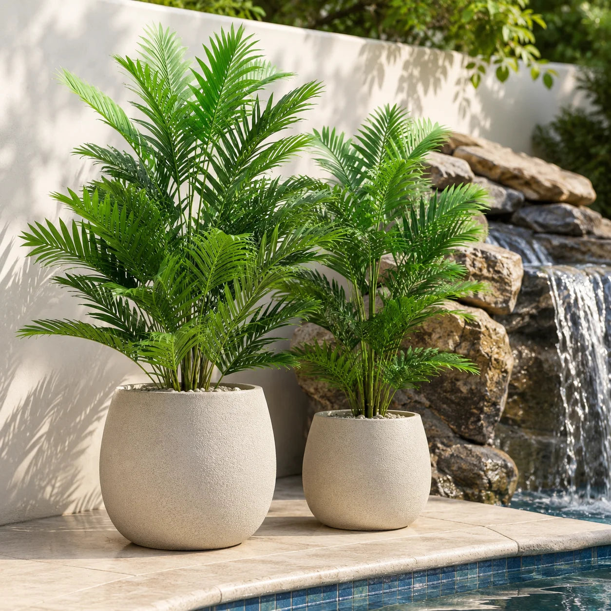 Artificial Areca Palm Trees Plants Tree Plastic 65-90cm