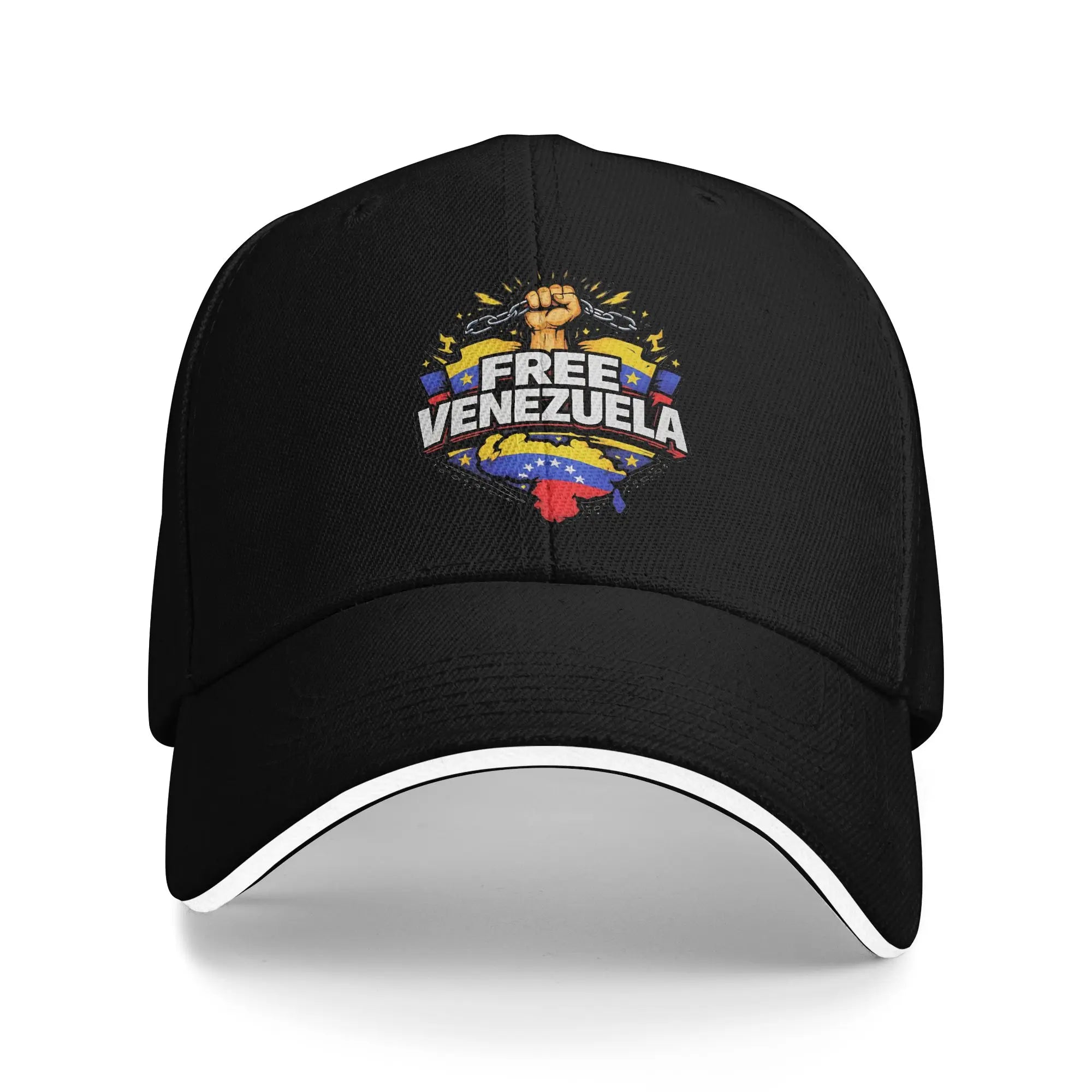 Venezuela libre  Outfits Unisex Baseball Cap  Trucker Hat Unique Design Formal Headwear Adjustable Sun Cap