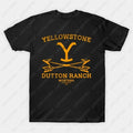 Yellowstone Dutton Ranch T Shirt TV Shows Tshirts Cool Western Cowboy Graphic Tshirt Men Oversized Shirt Ropa Hombre Camisetas