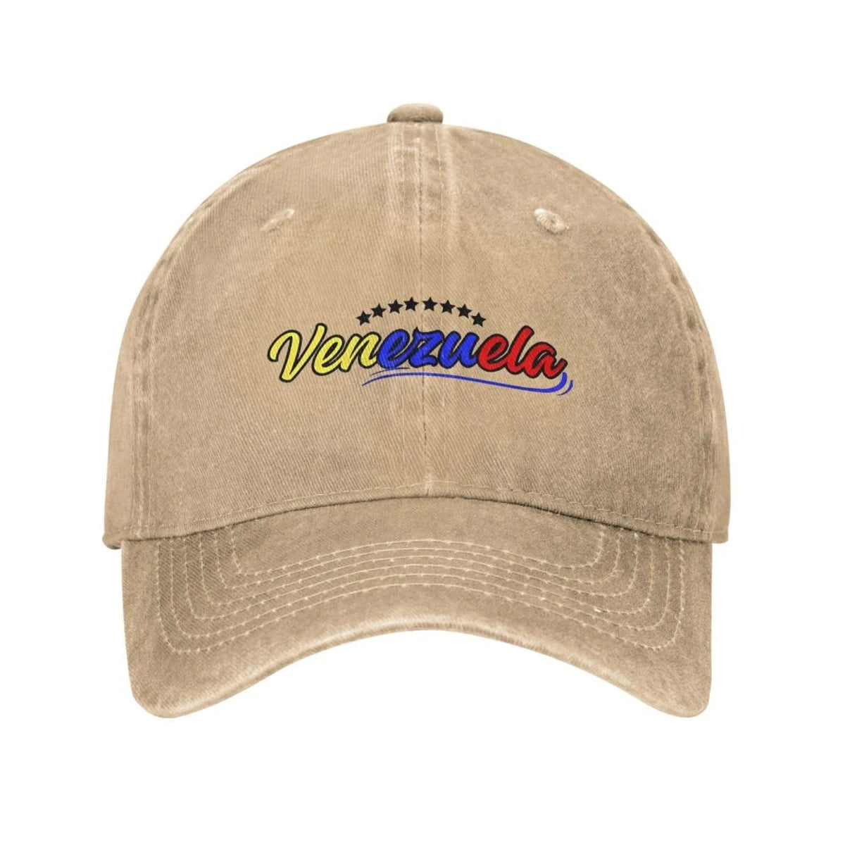 Vintage Venezuela Flag Baseball Cap Men Women Distressed Washed Snapback Hat Venezuelan Sandwich Outdoor Running Golf Caps Hat