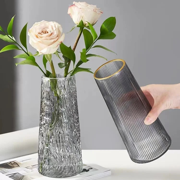 Creative Nordic Glass Flower Vase