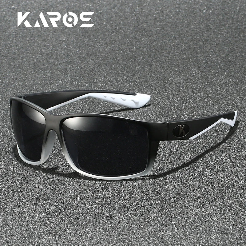 Karos Super Fashion Square Polarized Sunglasses Men Women UV protection outdoor Riding Fishing Retro Designer Sun Glasses UV400