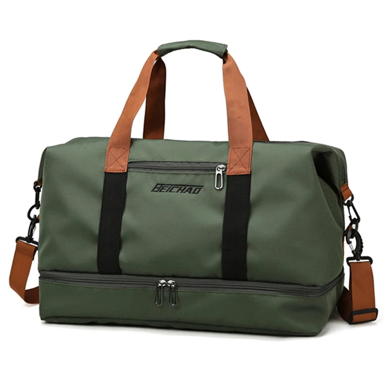 Luggage Bags Leisure Travel Large Capacity Breathable Waterproof Wear-resistant Men and Women's One Shoulder Crossbody Bag