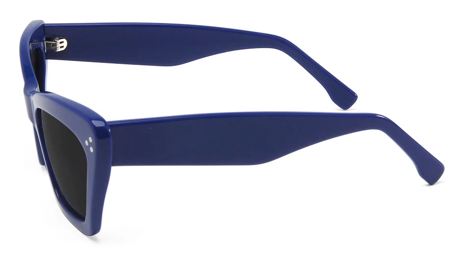 High Quality Acetate Sunglasses Women Cat Eye Trendy Sun Glasses Polarized Gafas De Sol 187S Brand Designer Eyewear Shades UV400
