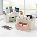 Nails Art Plastic Organizer Container Gel Polish Remover Cleaning Cotton Pad Swab Box Storage Case Decoration Accessories Tool N