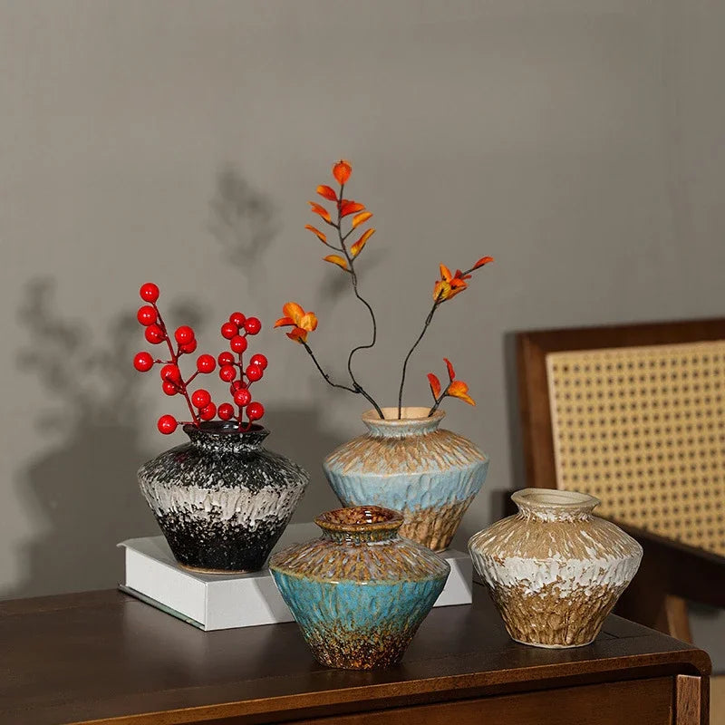 European Style Retro Style Ceramic Vase