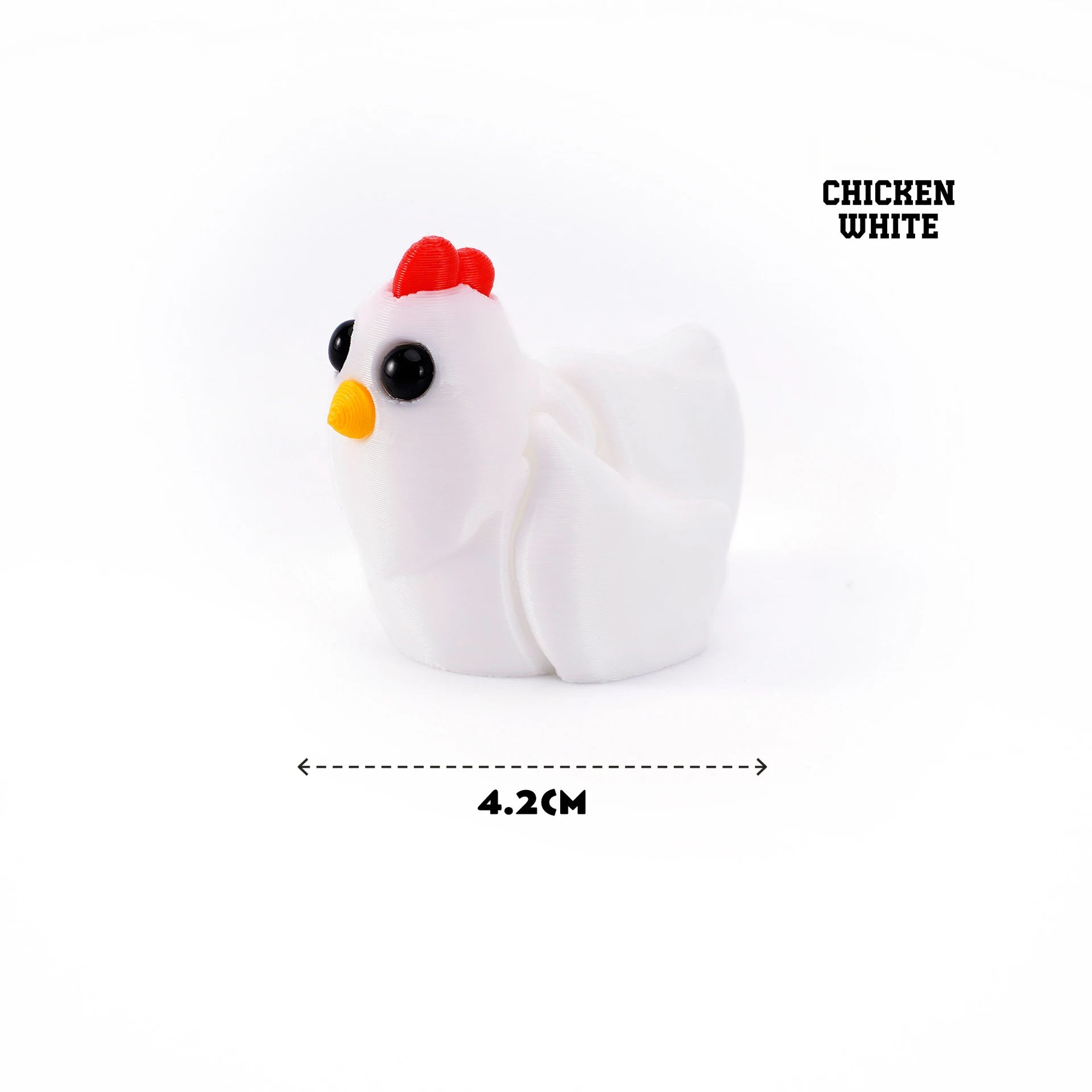 3D Printed Animals Movable Joint Fidget Toy Figurine Simulation Animal Office Desktop Ornament 2026 New Year Gifts Crafts Gift