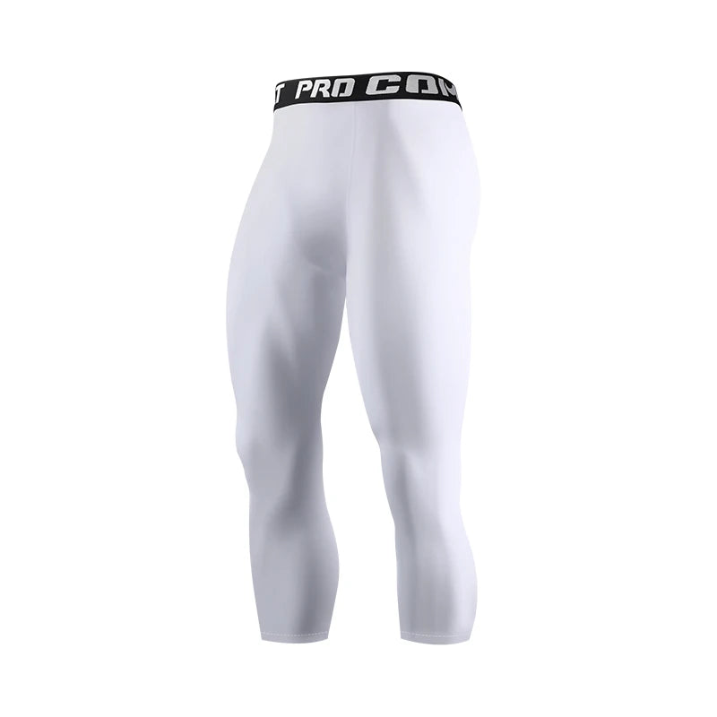 Men's Compression Pants Tights Cool Dry Leggings Sports Baselayer Running Tights Athletic Workout Active Shorts