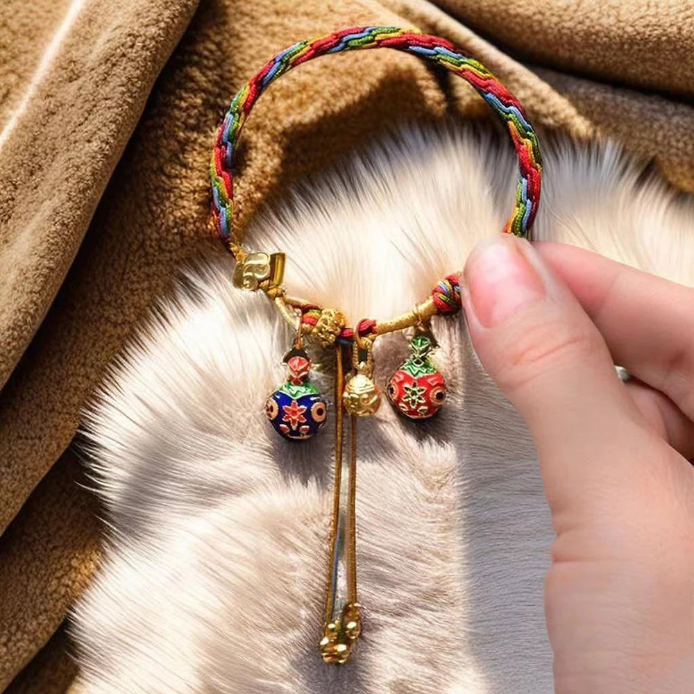 Ethnic Style Colorful Braideds Bracelet Elegant Lightweight Wristbands Valentine's Day Gift Ethnic Bracelet Beaded Bracelets