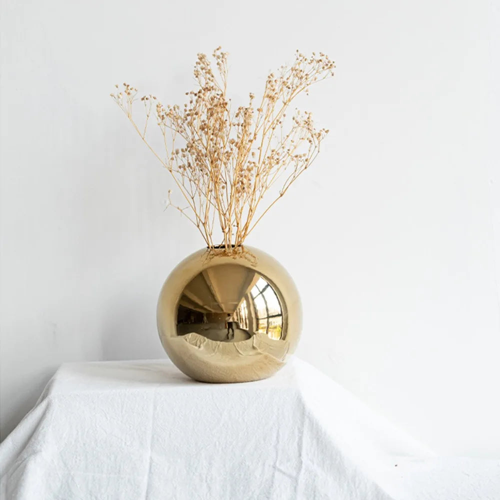 Home Decoration Flower Arrangement Accessories Ceramic Vase