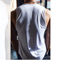Men's Gym Clothing Summer Fitness Cotton Tank Top Men Jogging Bodybuilding Sleeveless Shirt Breathable O-Neck Casual Muscle Vest