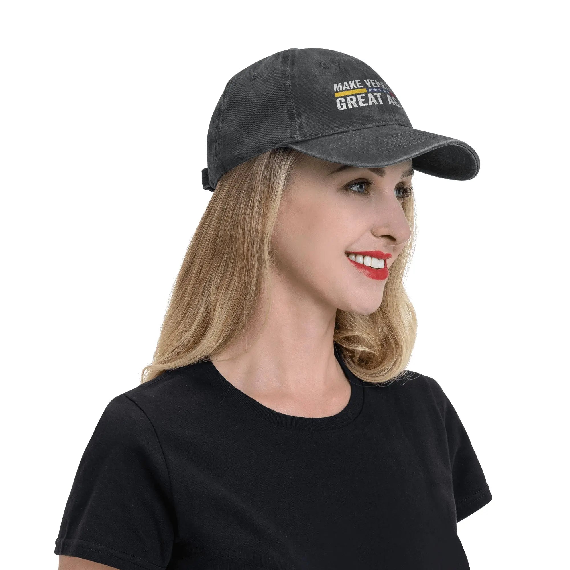 Washed Baseball Cap Make Venezuela Great Again Summer Trucker Hat For Men Women Venezuelan Outdoor Sports Sun Baseball Caps