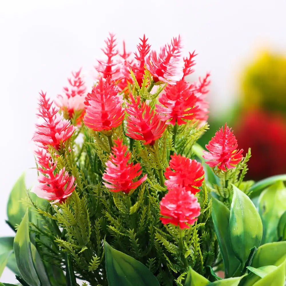 Artificial Flowers Plant Pot