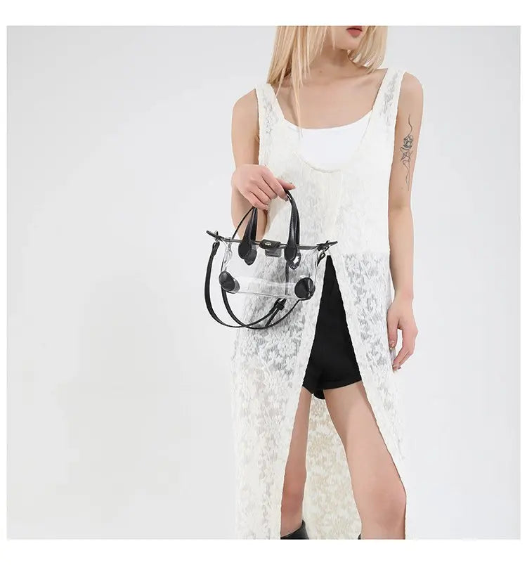 High-End Luxury Brand Leather Ladies Handbag Famous Designer Fashionable Elegant Commuter Vintage Daily Bag