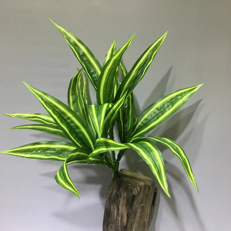 Artificial Plants Wall Palm Leaves