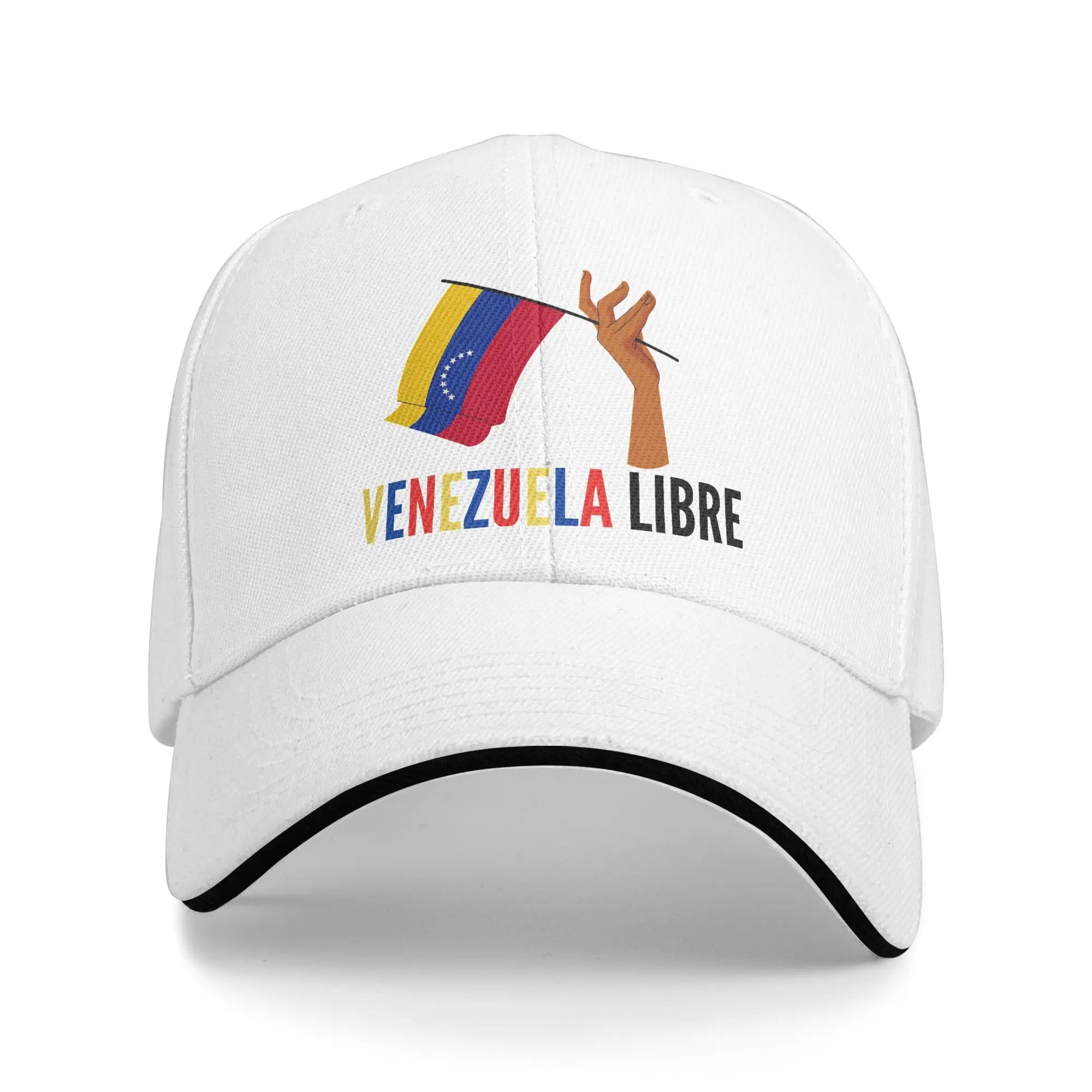 Venezuela libre  Outfits Unisex Baseball Cap  Trucker Hat Unique Design Formal Headwear Adjustable Sun Cap