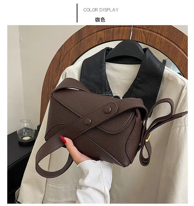 2025 New High-end Ladies Leather Hand Bag Luxury Brand Famous Designer Classic Simple Paris