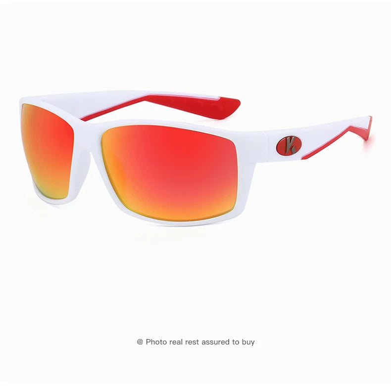 Karos Super Fashion Square Polarized Sunglasses Men Women UV protection outdoor Riding Fishing Retro Designer Sun Glasses UV400