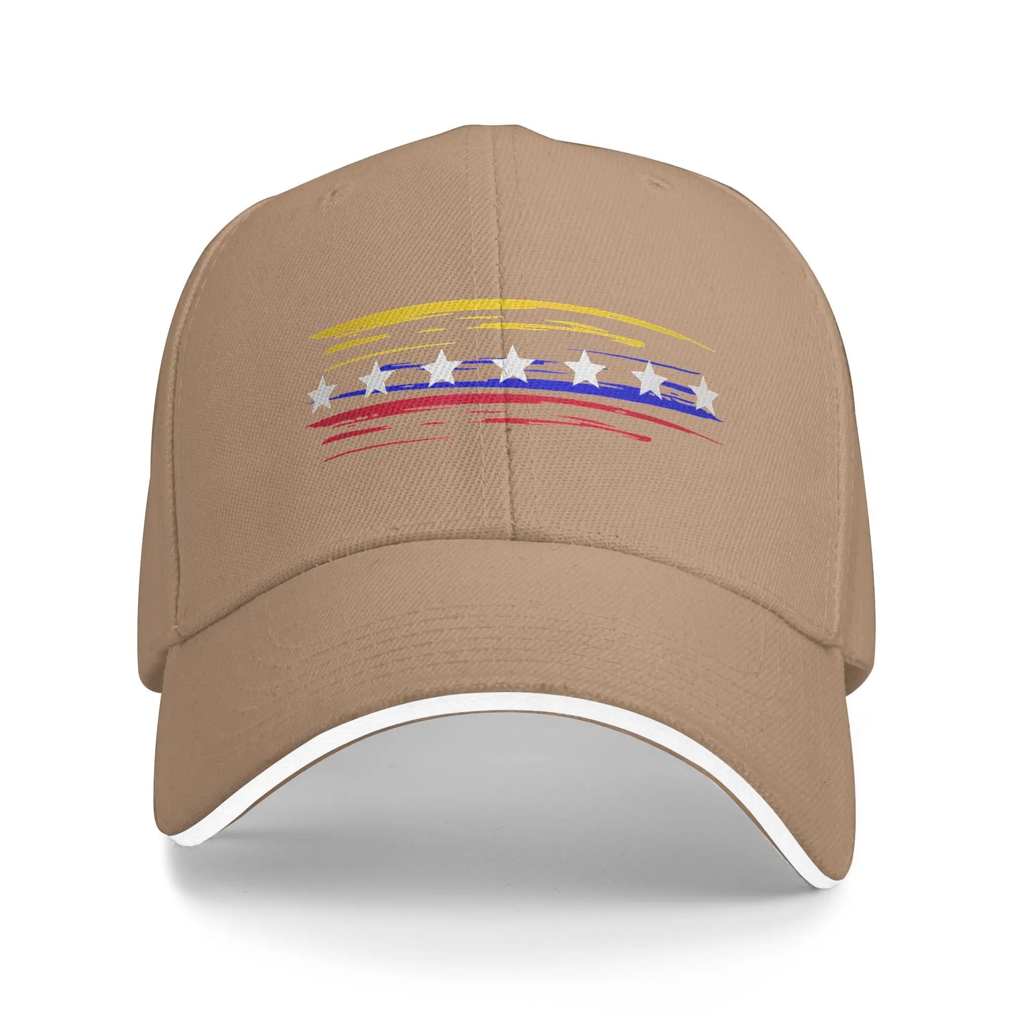 Venezuela flag minimalist Casual Baseball Cap  Kpop Rock Trucker Hat Summer Sun Visor Unisex-Teens Stylish Baseball Caps