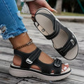 Summer Sandals Travel Women Shoes New Sandal Sole Durable Sandal Ladies Outdoor Beach Slippers Platform Sandals