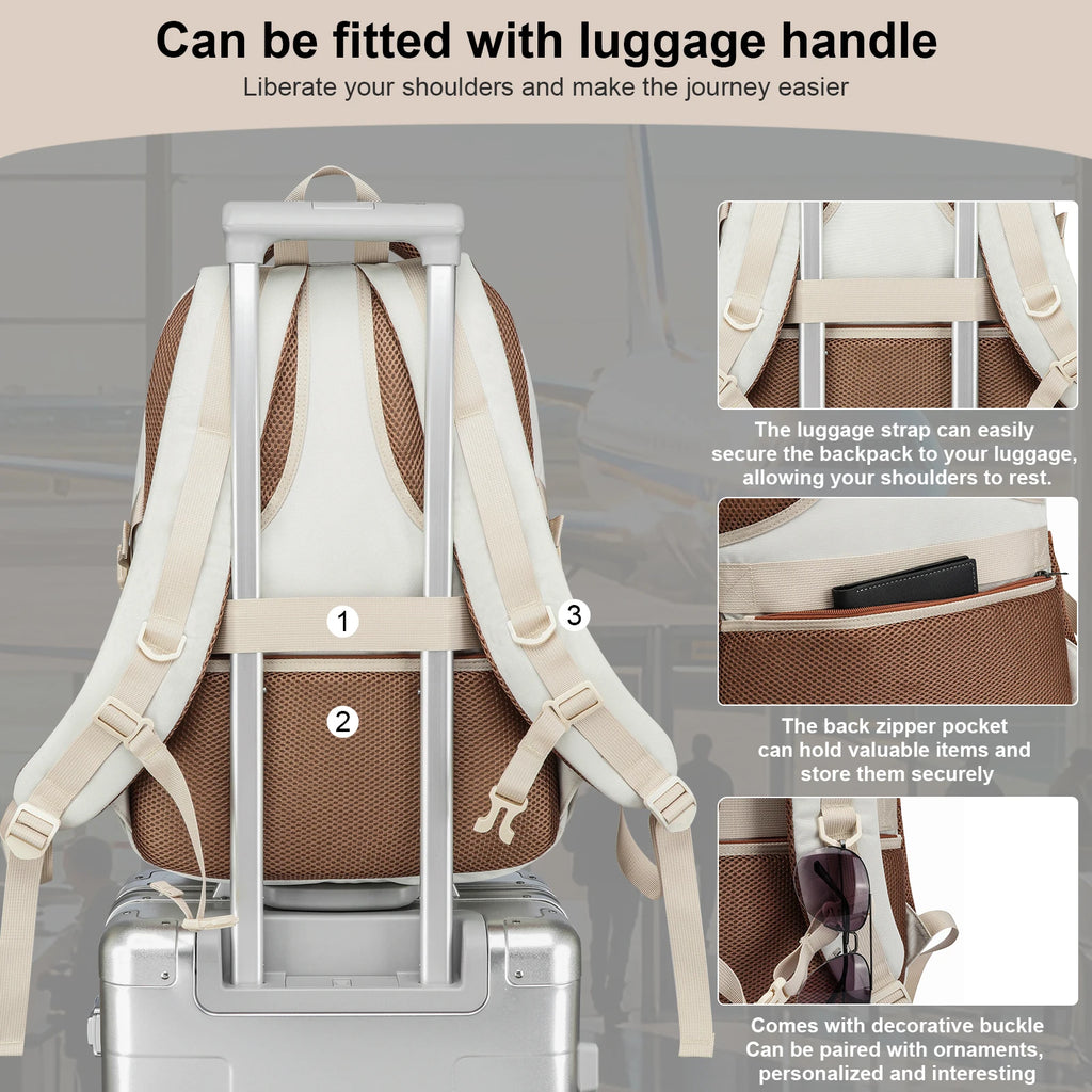 Men's backpacks, travel bags, laptop bags,，suitable for both men and women，High School Bags Teen College Student Backpack