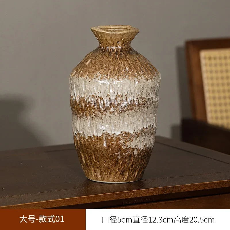 European Style Retro Style Ceramic Vase