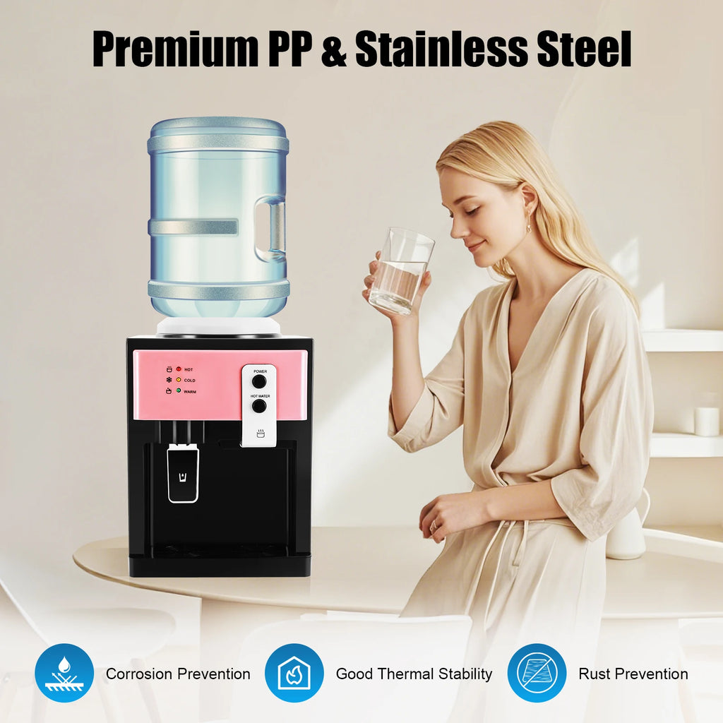 HS-09 Hot/Cold Desktop Electric Water Dispense Water Detachable Design Cooler Dispenser Water Cooler for Home Office